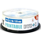 Disks DVD+R Mirex 4.7Gb 16x Cake Box Printable (25pcs) (203421)