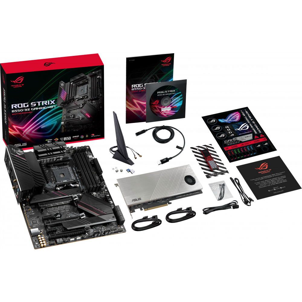 Pamatplate ASUS ROG STRIX B550-XE GAMING WIFI - foto 8