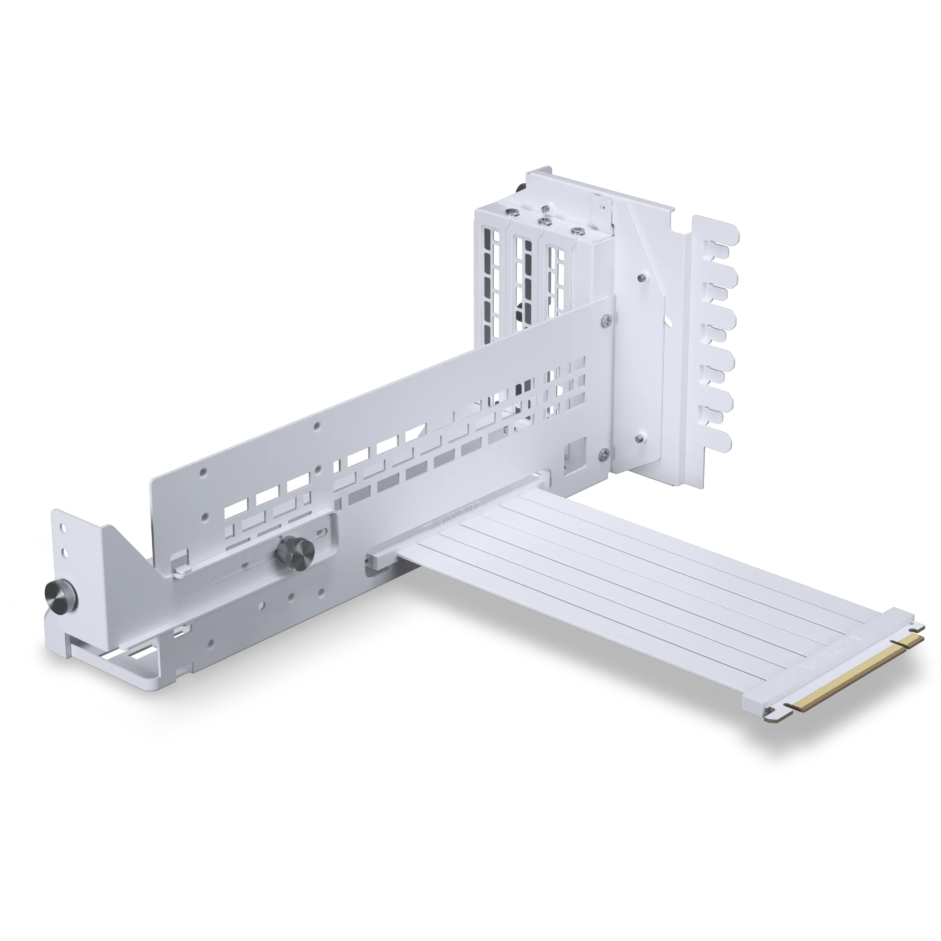 Support de carte graphique Phanteks Premium Gen5 Vertical GPU Bracket White - PH-PGPUKT5.0_DWT01
