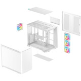 Boîtier DeepCool CG530U 4F White (R-CG530U-WHAGA4-G)