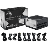 Alimentation électrique 1000W MSI PRO A1000PL PCIE5 (306-7ZPLX)