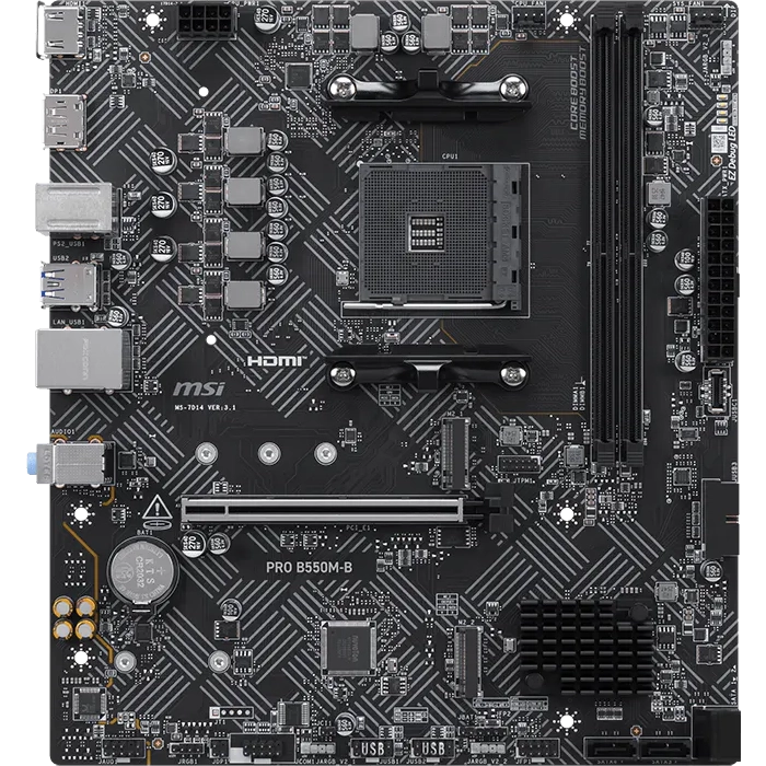 Carte mère MSI PRO B550M-B