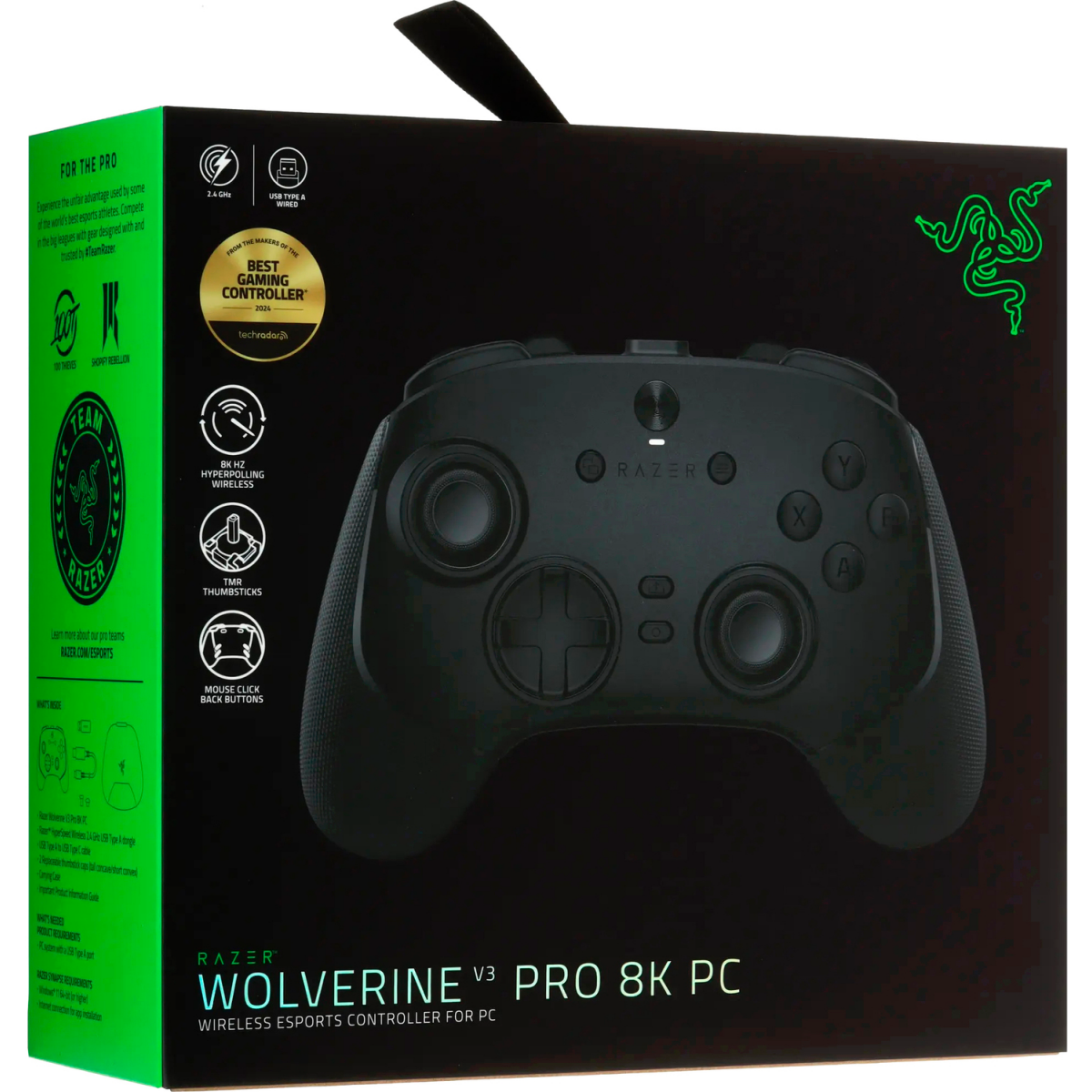 manette de jeu Razer Wolverine V3 Pro 8K PC Black - RZ06-05540100-R3M1 - photo 8