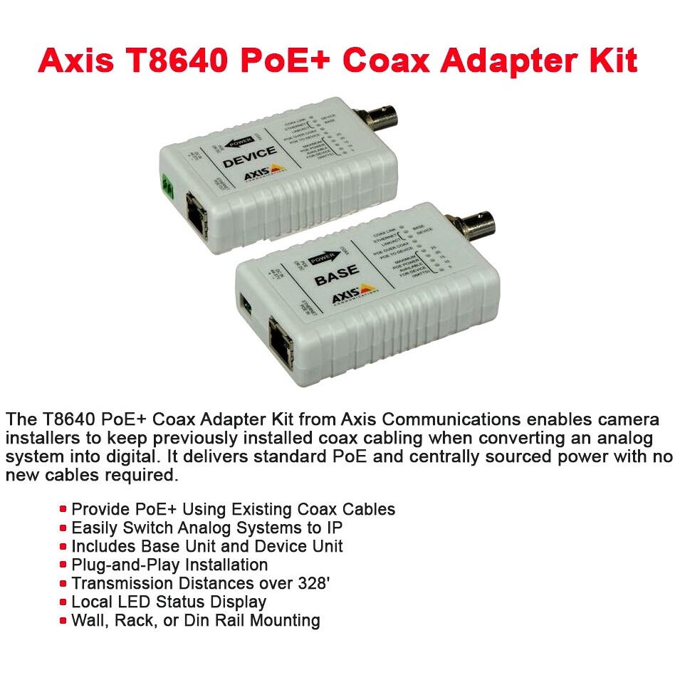 adaptateur PoE Axis 5026-401 - photo 2