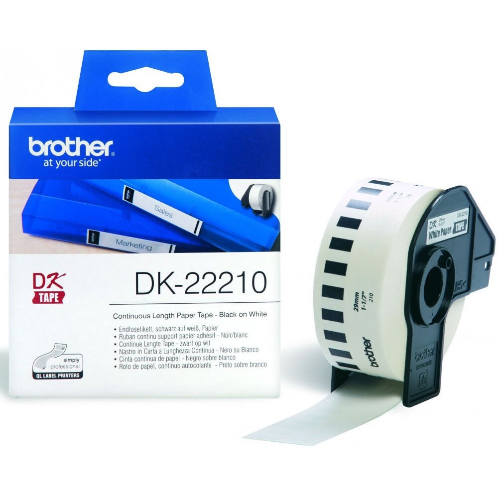 étiquettes thermiques Brother DK22210