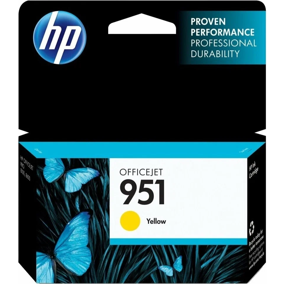 cartouche HP CN052AE (№951) Yellow