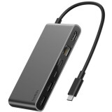 station daccueil Belkin 8-Port USB-C Hub with 2.5Gb Ethernet Space Gray (INC024hqSGY)