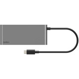 station daccueil Belkin 8-Port USB-C Hub with 2.5Gb Ethernet Space Gray (INC024hqSGY)