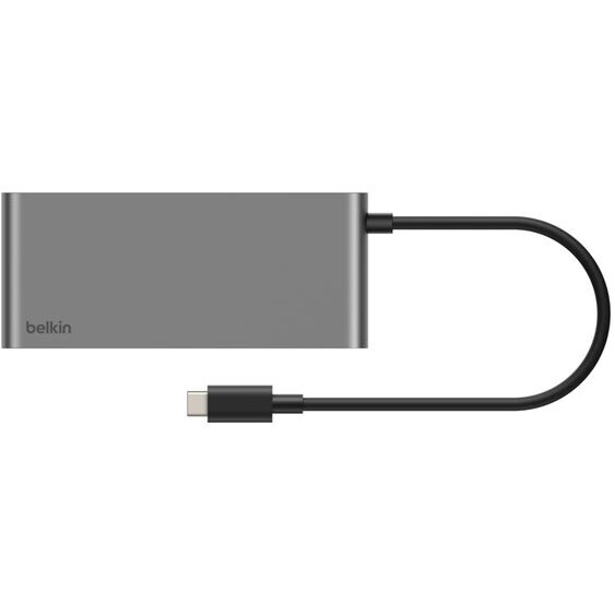 station daccueil Belkin 8-Port USB-C Hub with 2.5Gb Ethernet Space Gray - INC024hqSGY - photo 3
