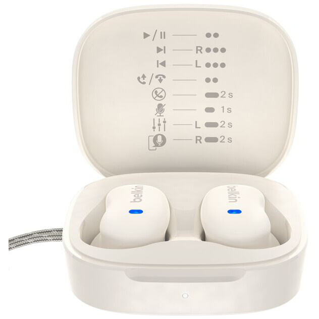 Casque Belkin SoundForm Anywhere Sand - AUC014hqCR
