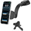 Support de téléphone pour voiture Belkin BoostCharge Magnetic Wireless Charging Car Vent and Dash Mount - WIC012hqBK
