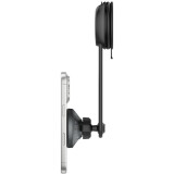 Support de téléphone pour voiture Belkin BoostCharge Magnetic Wireless Charging Car Vent and Dash Mount (WIC012hqBK)
