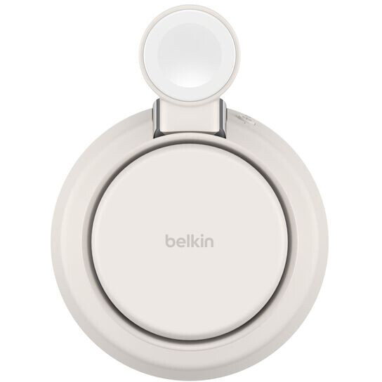 chargeur sans fil Belkin UltraCharge Pro 3-in-1 Magnetic Charging Dock with Qi2 25W Sand - WIZ040kqSD - photo 4