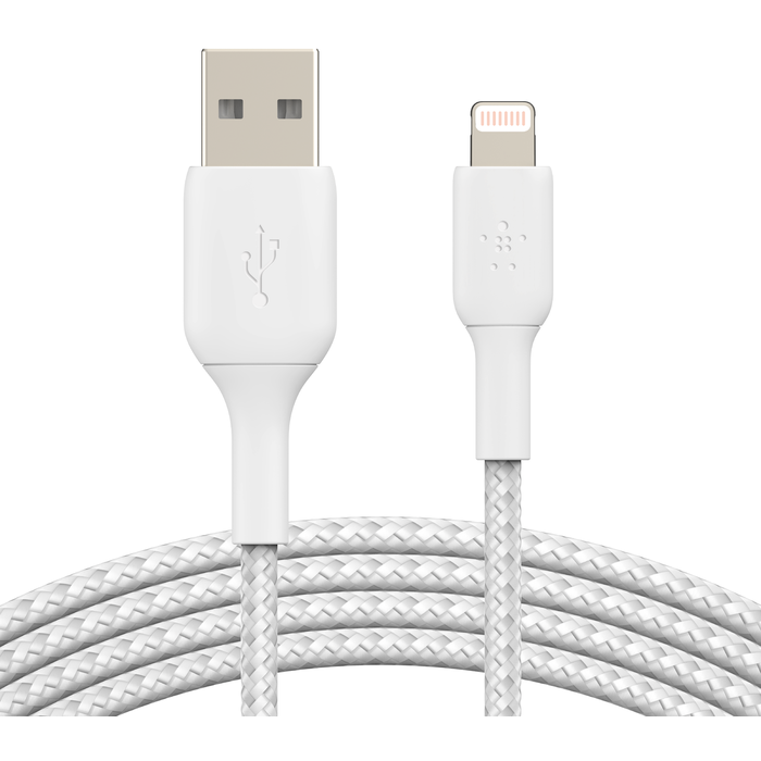 Câble USB - Lightning, 2m, Belkin CAA002bt2MWH
