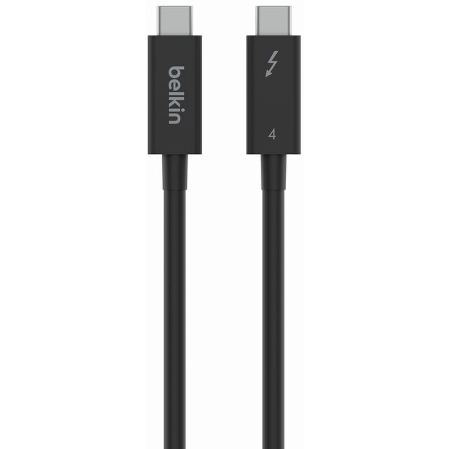 Câble Thunderbolt 4 - Thunderbolt 4, 2m, Belkin INZ002bt2MBK