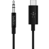 câble USB Type-C - 3.5 Jack, 0.9m, Belkin F7U079bt03-BLK