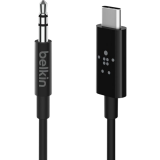 câble USB Type-C - 3.5 Jack, 0.9m, Belkin F7U079bt03-BLK