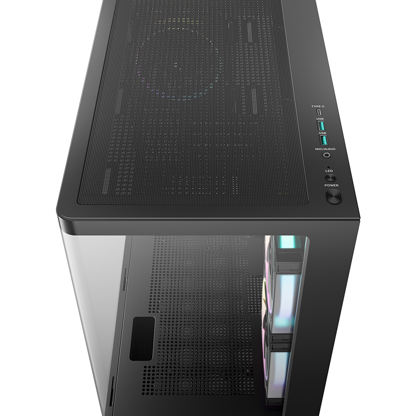 Boîtier DeepCool CG380U 3F Black - R-CG380U-BKAGM3-G - photo 6