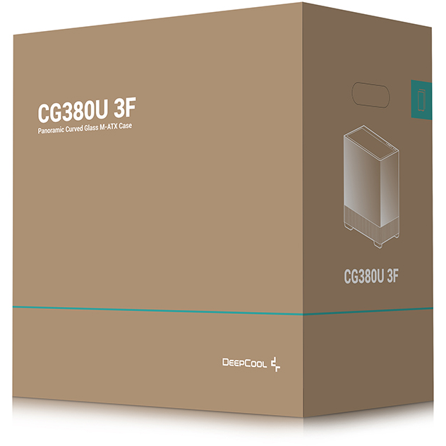 Boîtier DeepCool CG380U 3F Black - R-CG380U-BKAGM3-G - photo 9