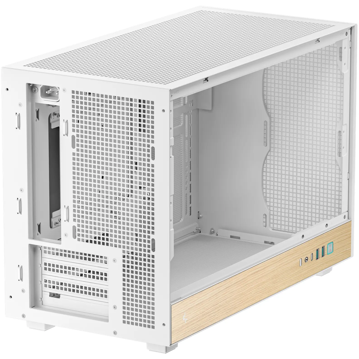 Boîtier DeepCool CH260 Wood White -  R-CH260-WHNWM0-G-1 - photo 7
