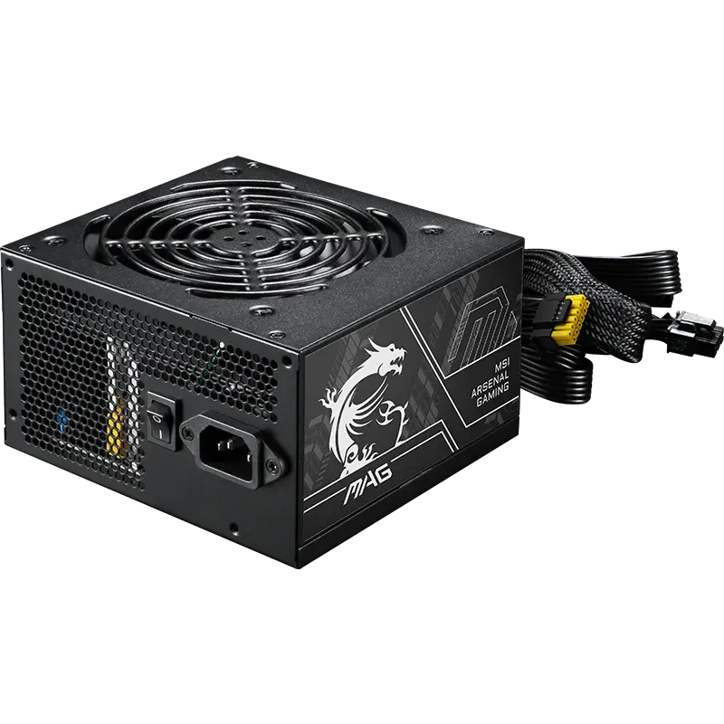 Alimentation électrique 750W MSI MAG A750BN PCIE5 II - 306-7ZPSX11-CE0