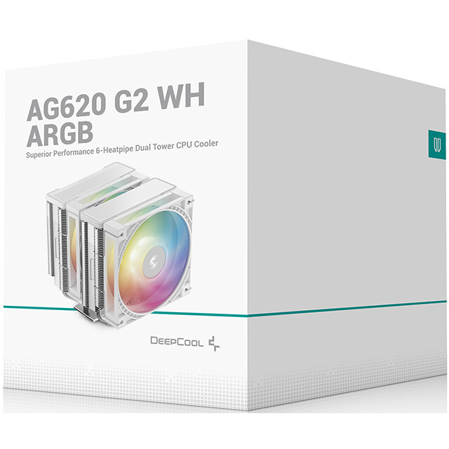 refroidisseur DeepCool AG620 G2 WH ARGB - R-AG620-WHAMMG2-G - photo 8