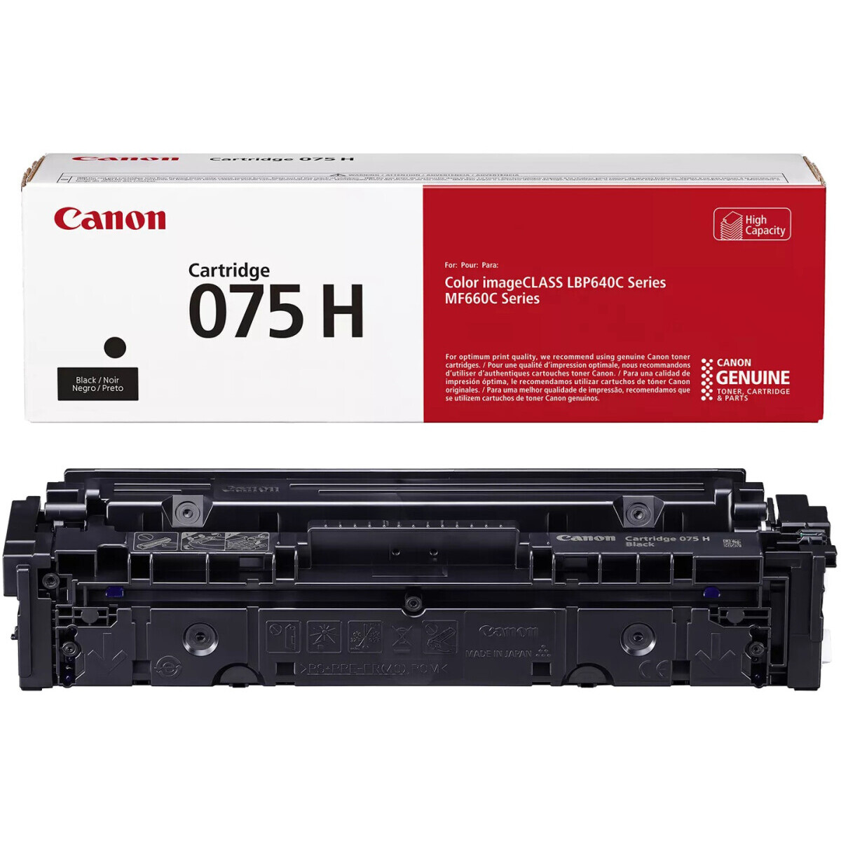 cartouche Canon 075H Black - 6369C002