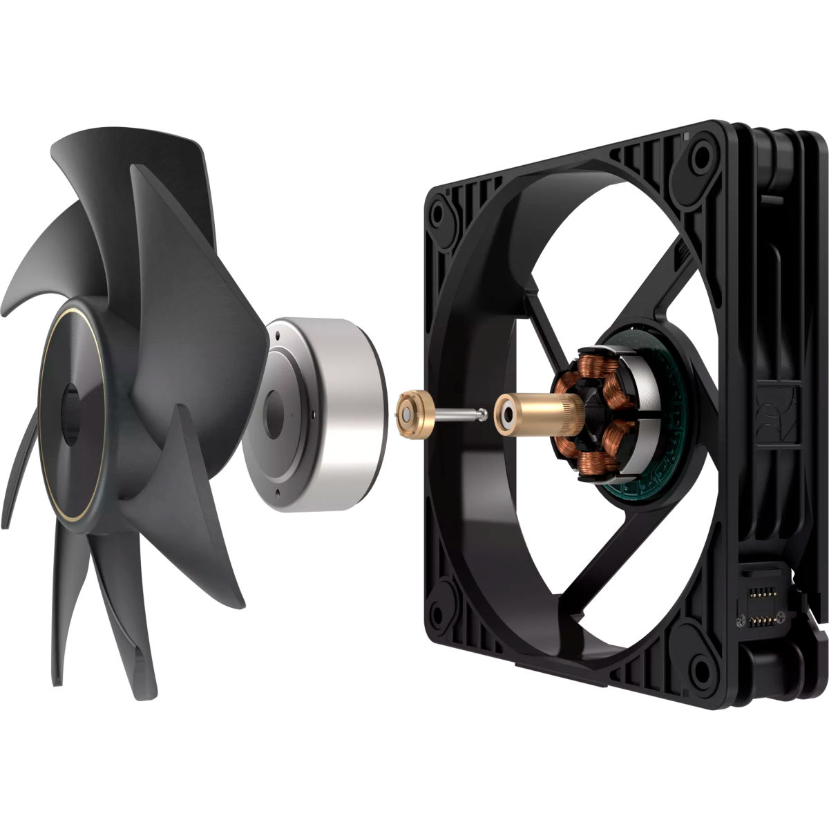 ventilateur pour boîtier ASUS PROART PF120 Black (3 pcs) - 90DA00M0-B09020 - photo 15