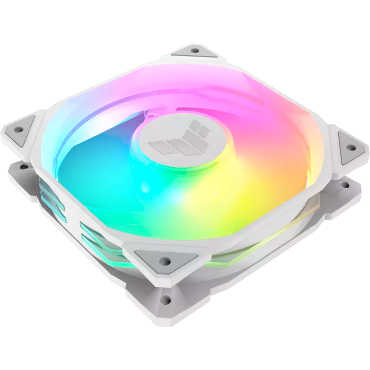 Ventilateur pour boîtier ASUS TUF Gaming TR120 ARGB White - 90DA0093-B09000 - photo 4