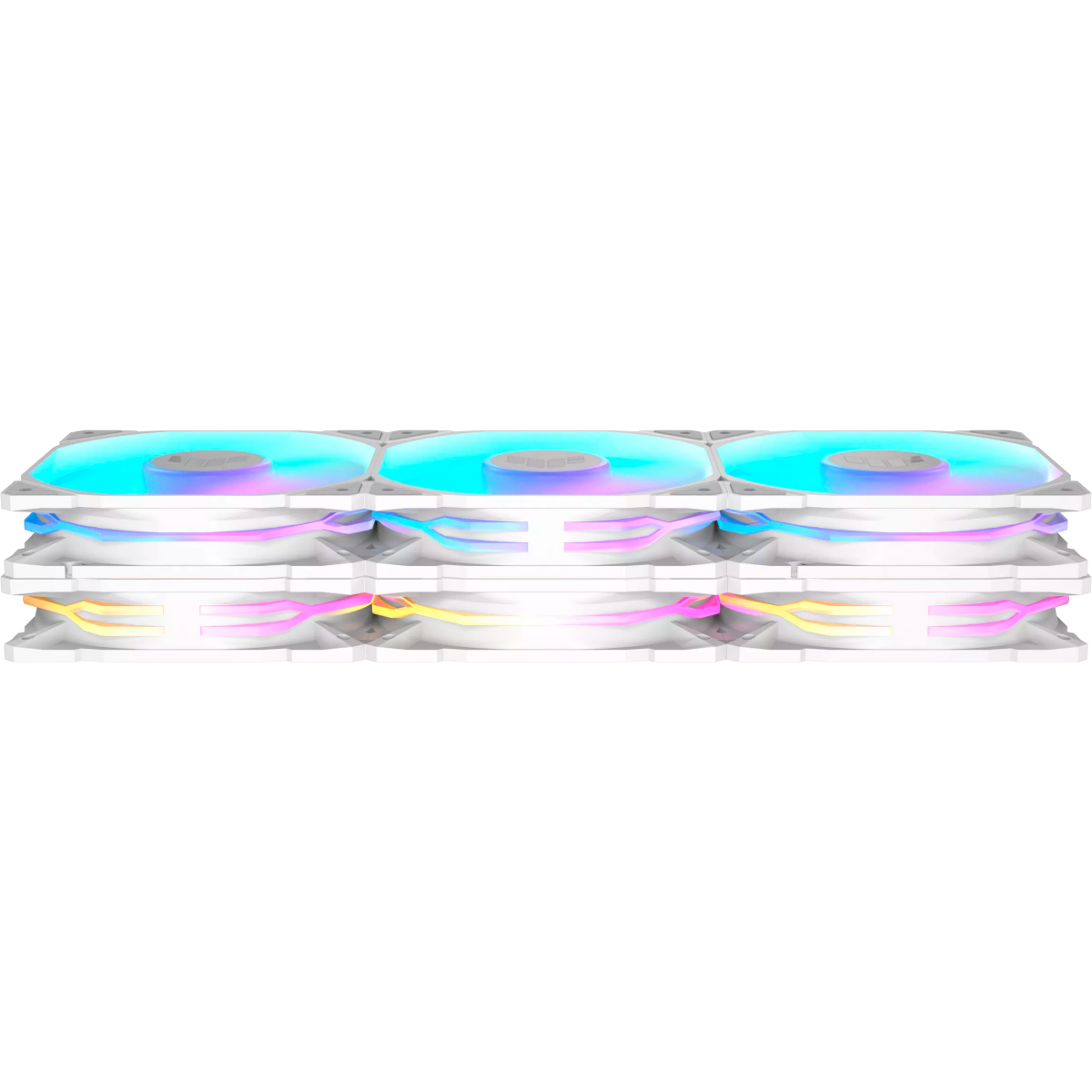 Ventilateur pour boîtier ASUS TUF Gaming TR120 ARGB White (3 pcs) - 90DA0093-B09020 - photo 12