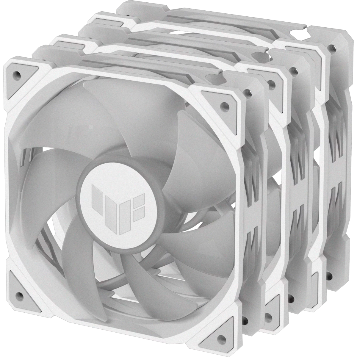 Ventilateur pour boîtier ASUS TUF Gaming TR120 ARGB White (3 pcs) - 90DA0093-B09020 - photo 14