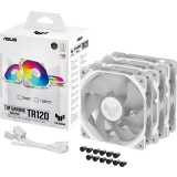 Ventilateur pour boîtier ASUS TUF Gaming TR120 ARGB White (3 pcs) (90DA0093-B09020)