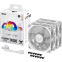 Ventilateur pour boîtier ASUS TUF Gaming TR120 ARGB White (3 pcs) - 90DA0093-B09020 - photo 15