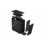 Datoru korpuss Fractal Design Meshify 2 Compact TG Dark Tint Black (FD-C-MES2C-02)