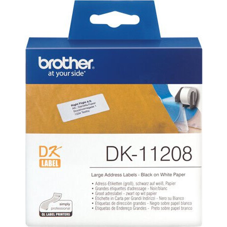 étiquettes thermiques Brother DK11208