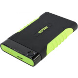 Ārējie cietie diski un SSD 2Tb Silicon Power Armor A15  Black/Green (SP020TBPHDA15S3K)