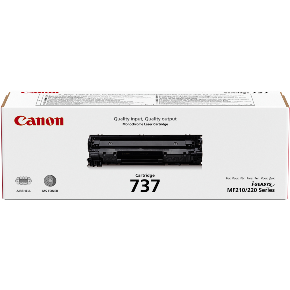 cartouche Canon 737 Black - 9435B004/9435B002