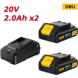 Chargeur + batterie rechargeable Deli DL-CM20A2E