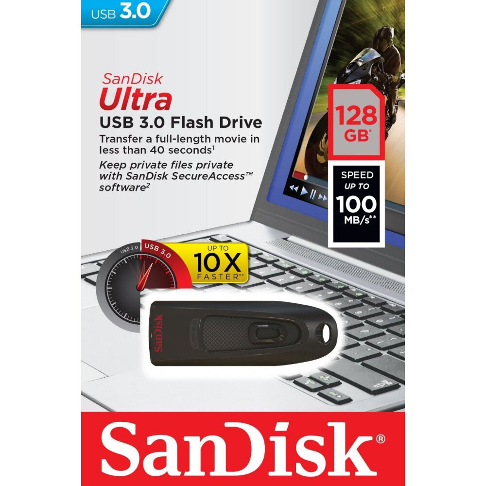 clé USB flash 128GB SanDisk Ultra (SDCZ48-128G-U46) - photo 5