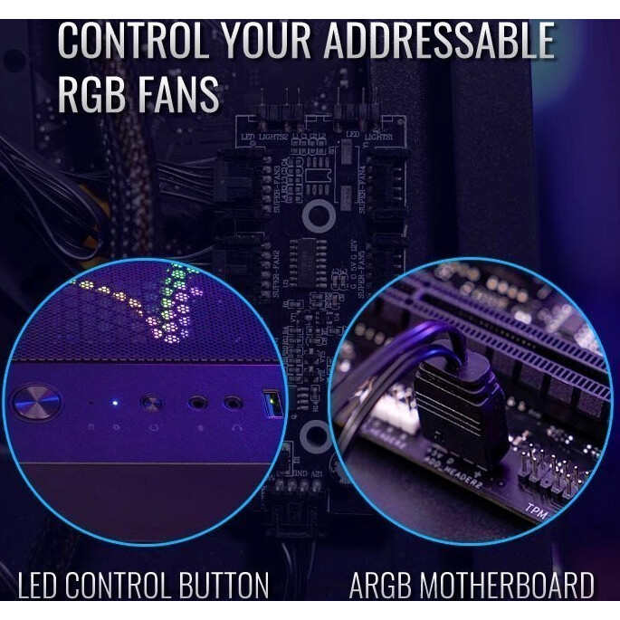 Datoru korpuss AeroCool NightHawk Duo - EN52458 - foto 5