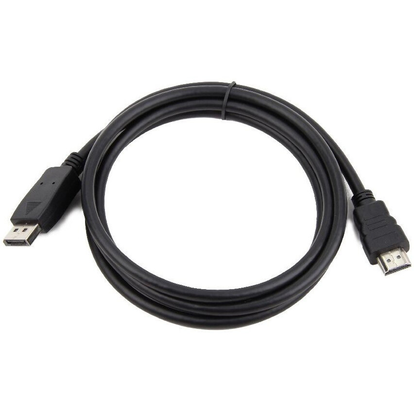Câble DisplayPort (M) - HDMI (M), 1.8m, Gembird CC-DP-HDMI-6