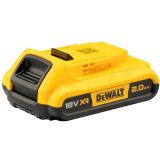 Chargeur + Batterie rechargeable DeWALT DCB1104D2-QW