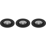 Applique lumineux Philips IMPALA WGDIM SL264 RD 068 6W 27K BL 3PK (929002663733)