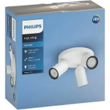 Applique ou lampe selon le contexte pour un magasin en ligne Philips PONGEE plate/spiral white 3xNW 230V (915005531101)