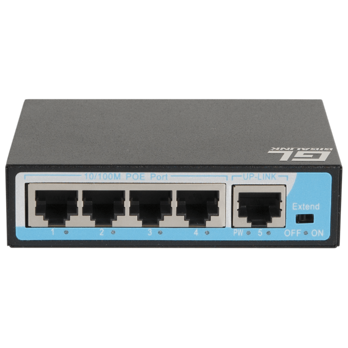 Slēdzis (komutators) GIGALINK GL-SW-F005-04P - foto 2