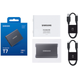 stockage externe SSD 4TB Samsung T7 (MU-PC4T0T)