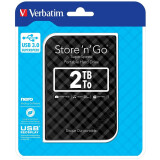 disque dur externe 2TB Verbatim Store n Go Black (USB3.0) (53195)