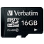 Carte mémoire 16GB MicroSD Verbatim (44010)