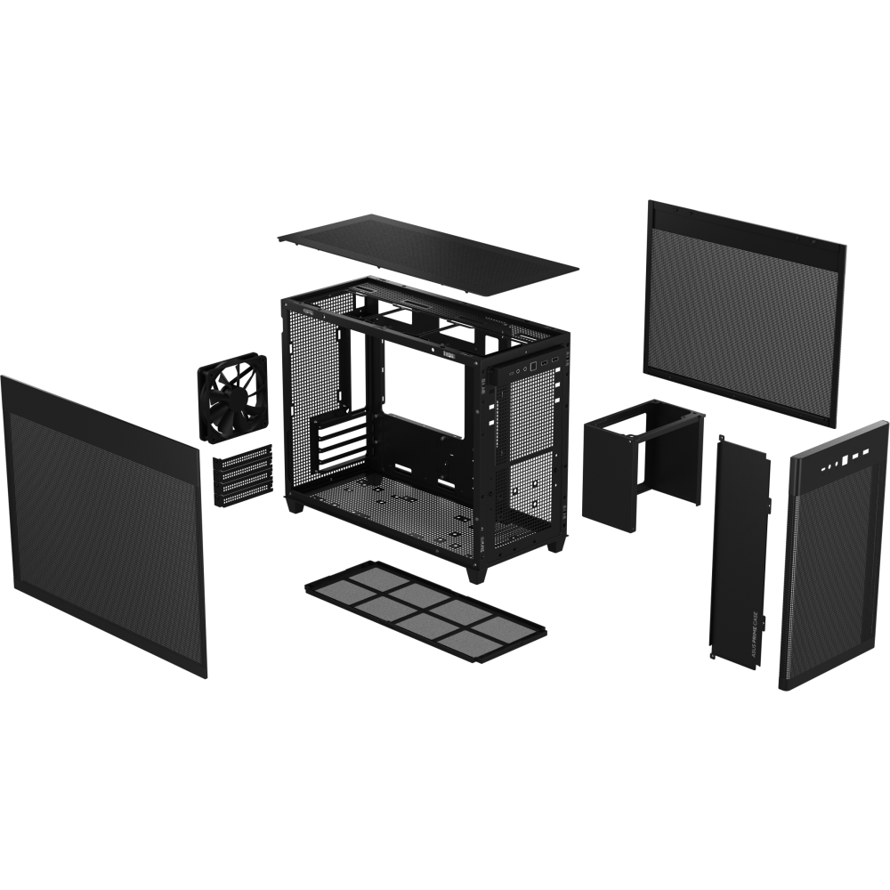 Boîtier ASUS Prime AP201 Black - 90DC00G0-B39000 - photo 10