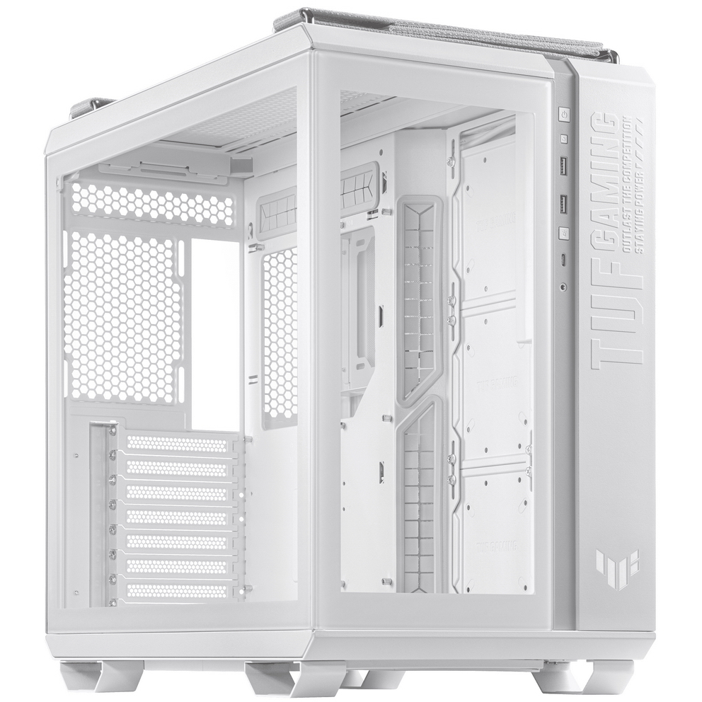 Boîtier ASUS TUF Gaming GT502 White - 90DC0093-B09000/90DC0093-B09010
